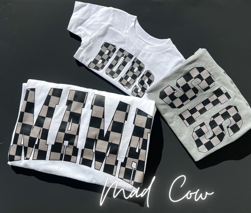B/G Checkered Bubs